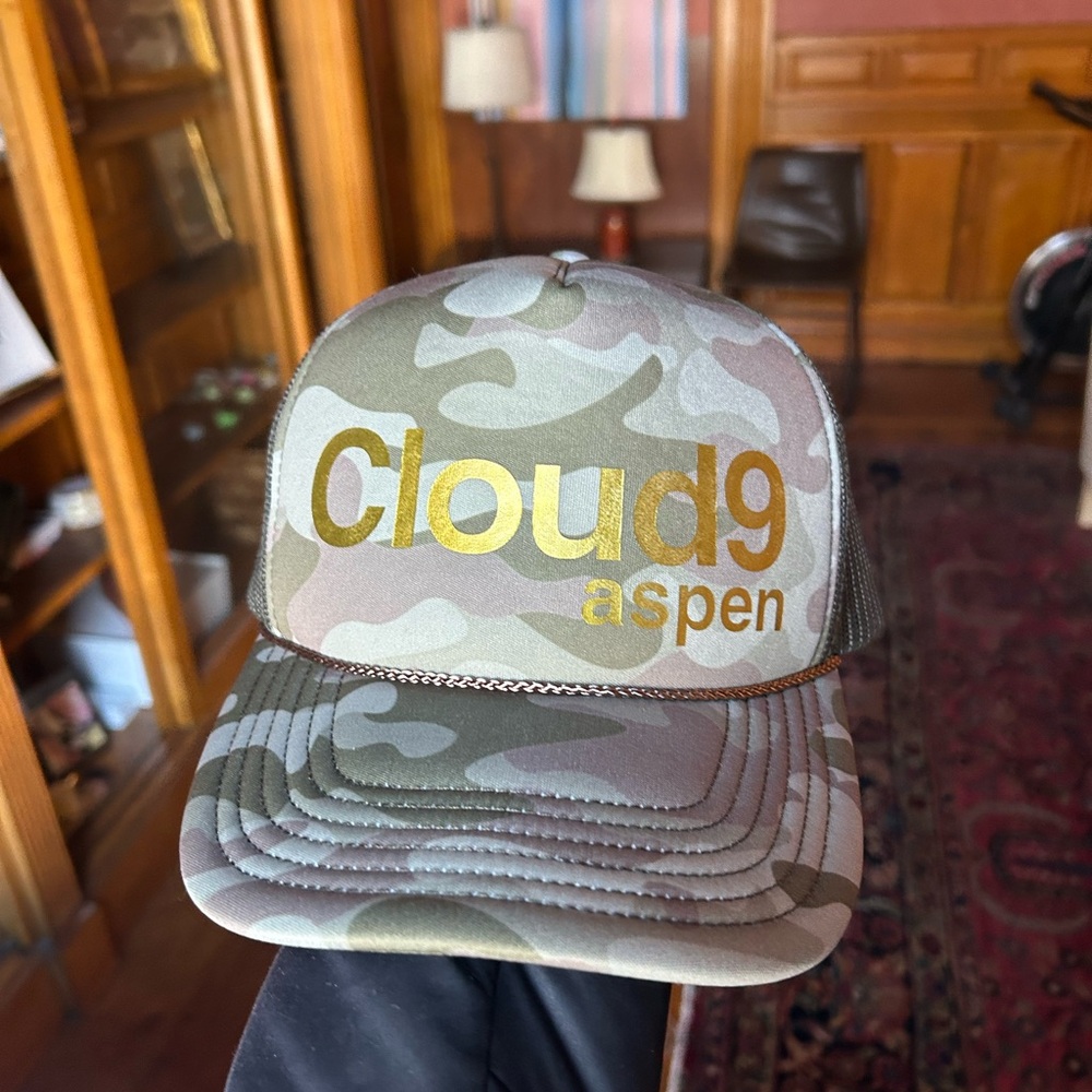 Cloud9 Aspen Camo Trucker Hat